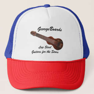 Sombrero de béisbol de guitarra de acero Lap