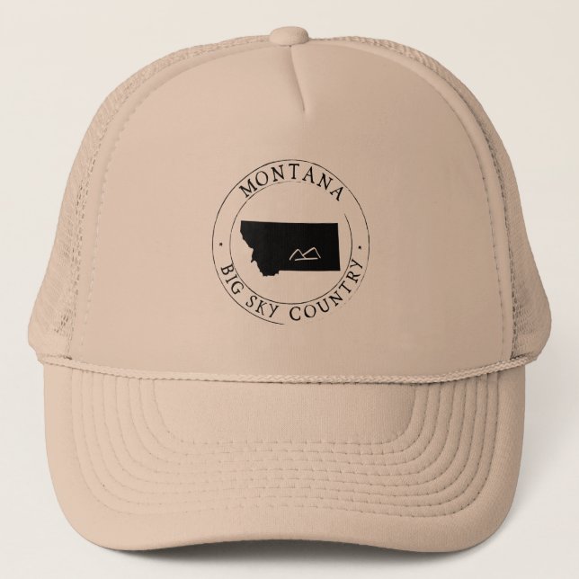 Sombrero de béisbol de Montana (Anverso)