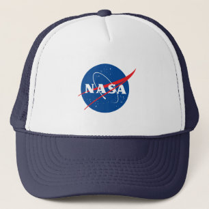 Sombrero de béisbol icónico de la NASA (cielo blan
