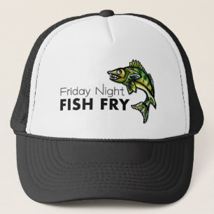 Sombrero de béisbol: pesca nocturna de viernes