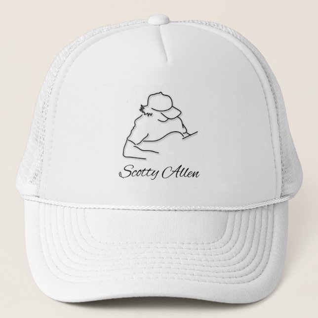 Sombrero de camión ajustable oficial Scotty Allen (Anverso)