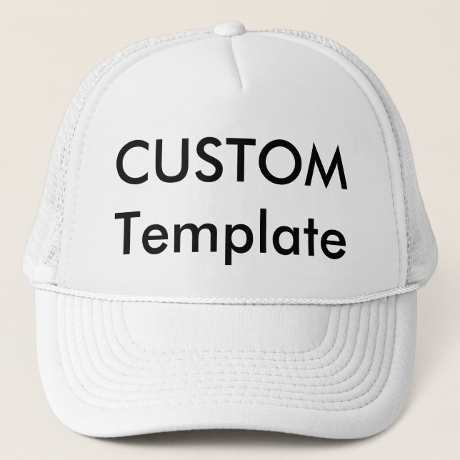 Sombrero de camión ajustable personalizado (Anverso)