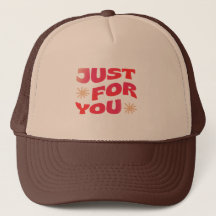 Sombrero de camión, blanco y negro