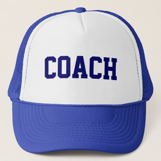 Sombrero de camión COACH {Azul real} (Anverso)