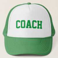 Sombrero de camión COACH {Green}