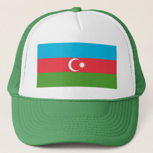 Sombrero de camión con bandera de Azerbaiyán