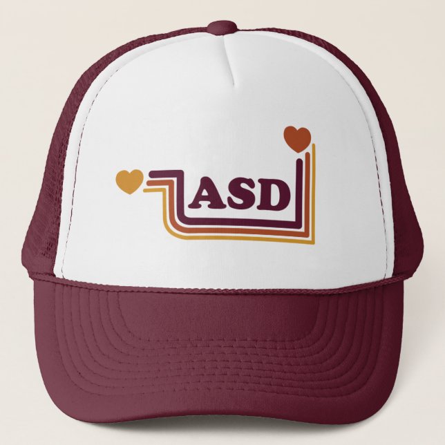 Sombrero de camión de amor de ASD (Anverso)