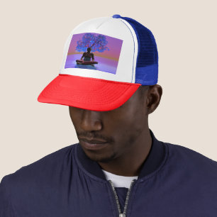 Sombrero de camión de árbol de meditación