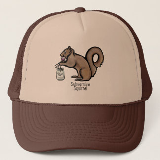 Sombrero de camión de ardilla subversivo