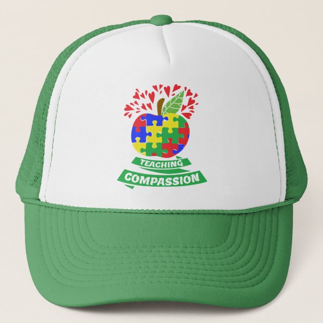 Sombrero de camión de autismo/Cap (Anverso)