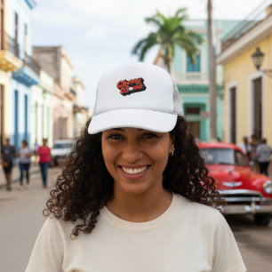 Sombrero de camión de bomba de cerezo