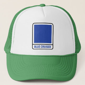 Sombrero de camión de crucero azul