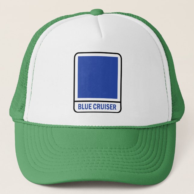 Sombrero de camión de crucero azul (Anverso)
