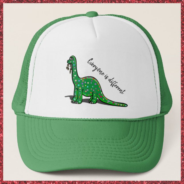 Sombrero de camión de dinosaurio (Bookmark my store! https://www.zazzle.com/store/capricepetit)
