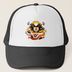 Sombrero de camión de dragón celeste