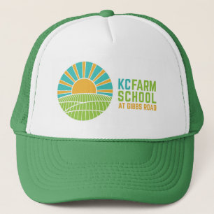 Sombrero de camión de escuela de granja KC