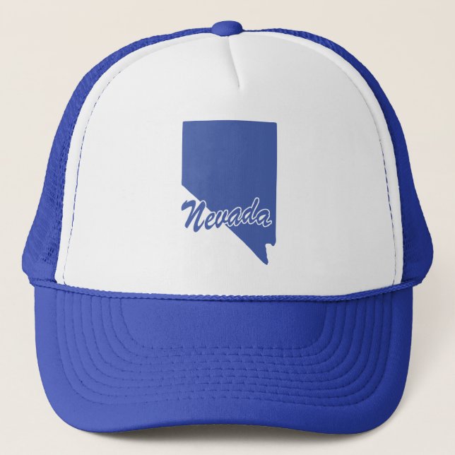 Sombrero De Camión De Forma Estado De Nevada (Anverso)