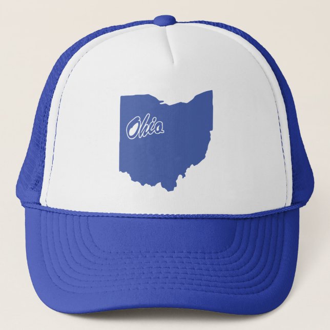 Sombrero De Camión De Forma Estado De Ohio (Anverso)