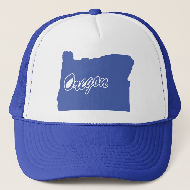 Sombrero De Camión De Forma Estado De Oregón (Anverso)