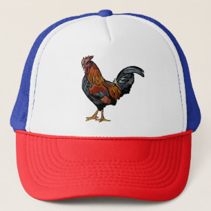 Sombrero de camión de gallos