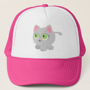 Sombrero de camión de gato estilo anime