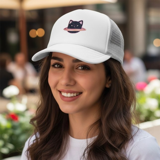 Sombrero de camión de gato planetario (Subido por el creador)