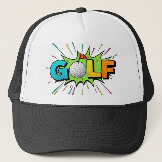 Sombrero de camión de golf (Anverso)