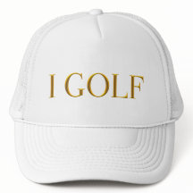 Sombrero de camión de golf