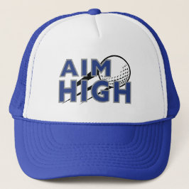 Sombrero de camión de golf "AIM HIGH" para perfusi