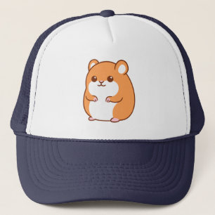 Sombrero de Camión de Hámster Feliz