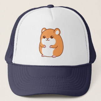 Sombrero de Camión de Hámster Feliz
