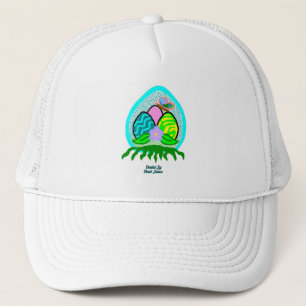 Sombrero de camión de huevos de Pascua