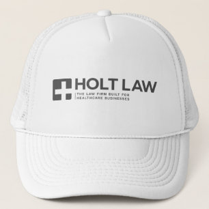 Sombrero de camión de impresión gris de la ley hol