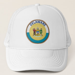 Sombrero de camión de la bandera de Delaware