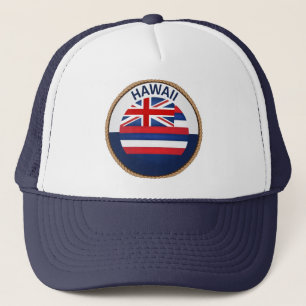 Sombrero de camión de la bandera de Hawaii