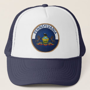 Sombrero de camión de la bandera de Pensilvania