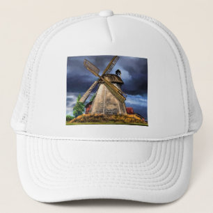 Sombrero de camión de molino de viento holandés