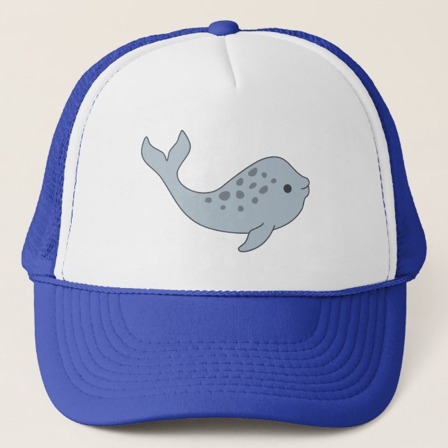 Sombrero de camión de narwhal sin tachuelas (Anverso)