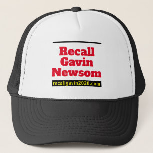 Sombrero de camión de noticias de recuperación