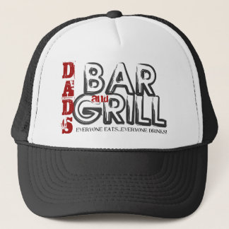 Sombrero de camión de parrilladas y bar de papá