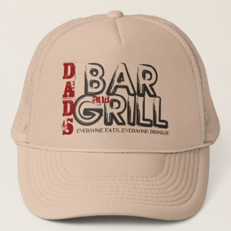 Sombrero de camión de parrilladas y bar de papá