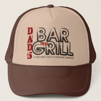 Sombrero de camión de parrilladas y bar de papá