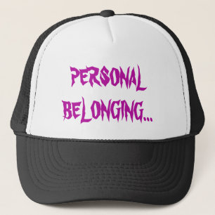 Sombrero de camión de propiedad personal