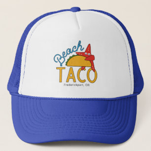 Sombrero de camión de tacos de playa