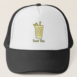 Sombrero de camión de té con hielo