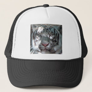 Sombrero de camión de tigres blancos