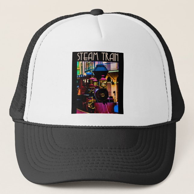 Sombrero de camión de trenes de vapor (Anverso)