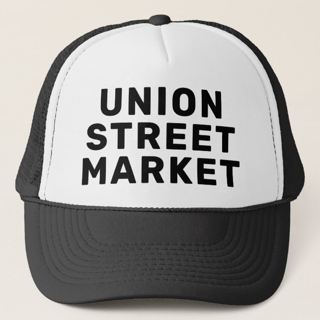 Sombrero de camión de Union Street Market™ (Anverso)