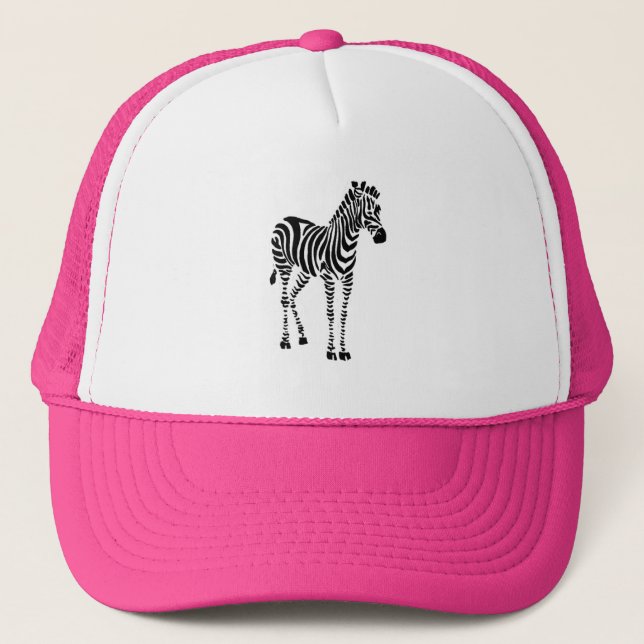 Sombrero de Camión de Zebra (Anverso)