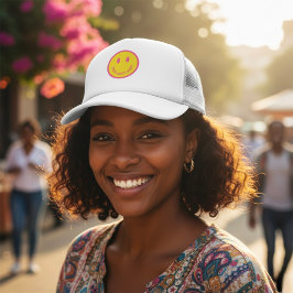 Sombrero de camión feliz